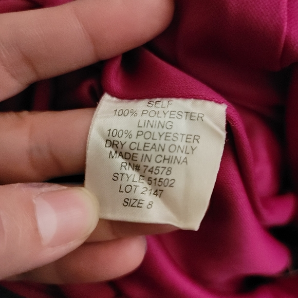 Cache Maxi Dress 8 Halter pink long cocktail - Picture 11 of 13